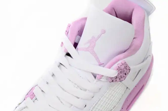 Jordan White Retro 4 CT8527-116 Pink 0605